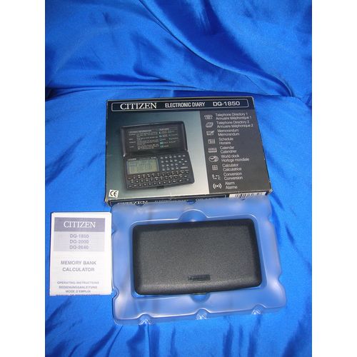 CITIZEN ELECTRONIC DIARY DQ-1850.