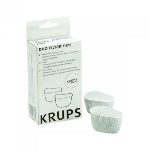 Cartouche de filtre à eau KRUPS F4720057 pour cafetière - Pack de 2