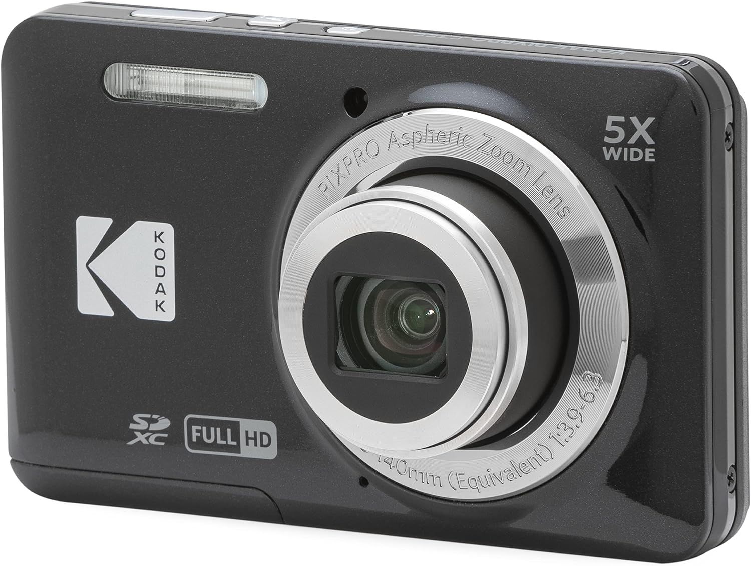 Appareil photo compact Kodak Pixpro FZ55 Noir image 1 | Rakuten