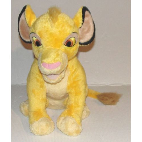 Peluche Le Roi Lion Disney Le Lionceau Simba Assis Disneyland 30 Cm