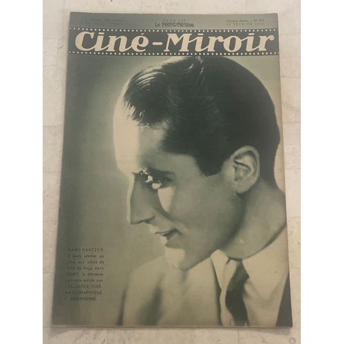 Ciné-Miroir N°359 - Février 1932 - Couverture : Marc Dantzer | Jacqueline Francell - 