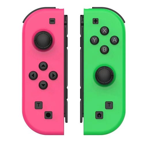 Manette De Jeu Joy-Sub Sans Fil Pour Nintendo Switch, Manette De Jeu, Manette De Jeu, Plusieurs Couleurs, Thoracde Commutateur, Touriste, Vibration, Pomercons-Pink Green