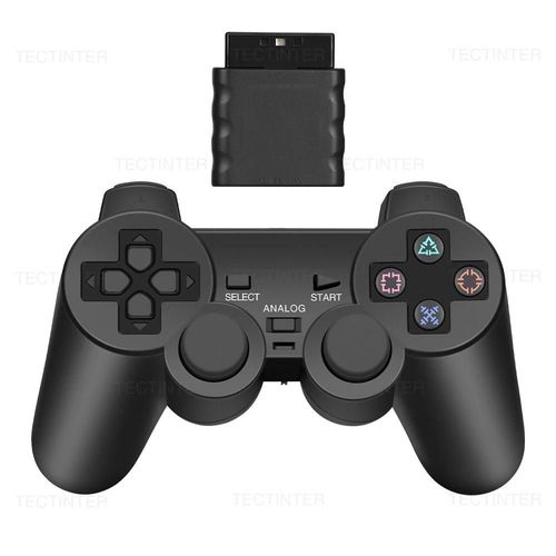 Manette De Jeu Sans Fil Pour Ps2 Et Ps1, Joypad, Joystick, Touriste, Vibration Shock, Sony Playstation 2, Console De Jeu Pc, Usb-Black