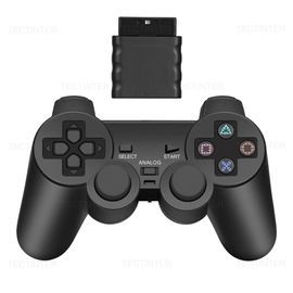 Manette De Jeu Sans Fil Pour Ps2 Et Ps1, Joypad, Joystick, Touriste, Vibration Shock, Sony Playstation 2, Console De Jeu Pc, Usb-Black
