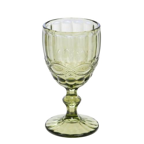 Boîte De 6 Verres À Pied Vert