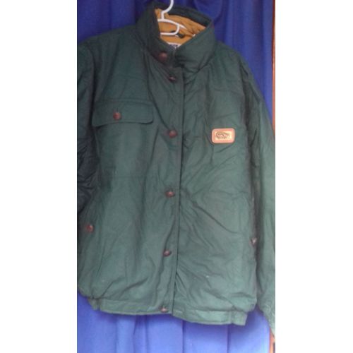 Blouson Barbe Bleue Coton L Vert