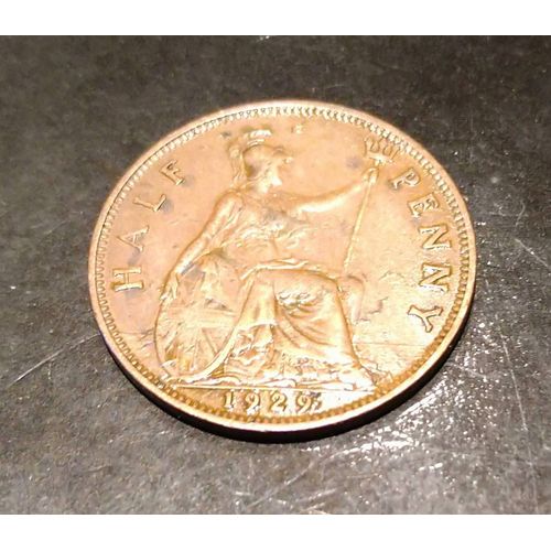 Half Penny 1929 Angleterre