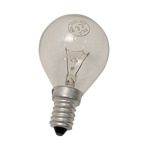 Ampoule E14 40W 300°C Hotte (00057874 AEG ARISTON HOTPOINT BLAUPUNKT BLOMBERG BOREAL BOSCH BRANDT CANDY CONSTRUCTA CRYSTAL CUISINE PLUS DE DIETRICH DIFFUSION ELECTROLUX ELEKTRA-BREGENZ FAGOR FUTURA GA