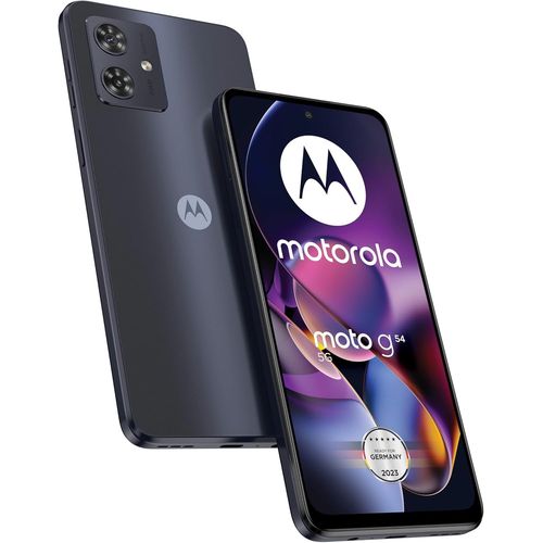 Mobility Moto G54 5G Écran Fhd+ 6,5"" Double Appareil Photo 50 Mpx 8/256 Go 5000 Mah Android 13 Bleu Nuit Avec Coque De Protection