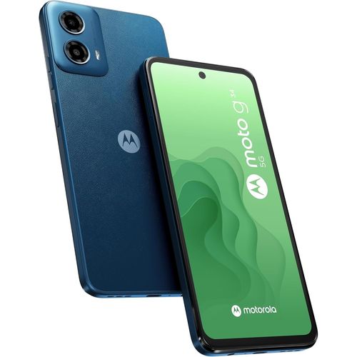 G34 5G 128 Gb,Smartphone Débloqué,Écran 6,5"",Double Capteur 50 Mp,Batterie 5000 Mah,Chargeur 20W Et Coque De Proctection Inclus,Ocean Green