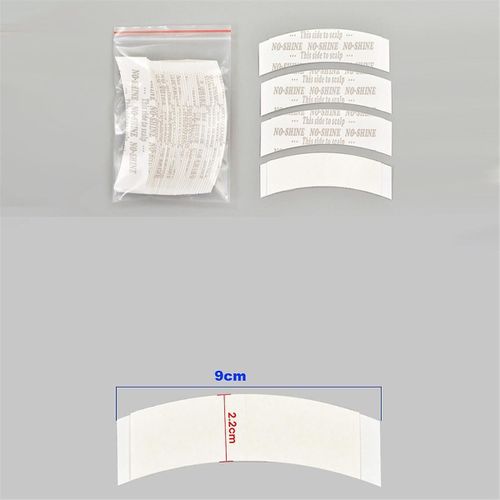 108 Pc/Lot No-Shine Perruque Bande Double Adhésif Extension Cheveux Bande Bandes Imperméable À L¿Eau Pour Toupet/Dentelle Avant Perruques Film