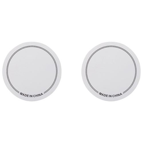 Patch De Grosse Caisse,Accessoires D¿Instrument De Percussion De Tambour De Peau De Tambour,Patchs De Grosse Caisse Blanc 11 X 11cm