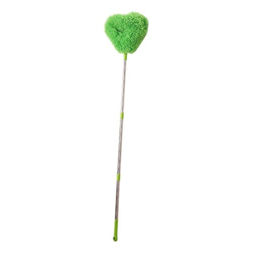 Plumeau Rétractable En Acier Inoxydable À Long Manche Brosse À Épousseter Outils De Nettoyage Ménager De Voiture Vert