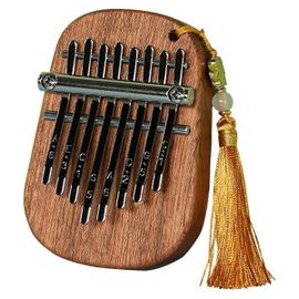 8 Tons Sapele Water Drop Medium Kalimba Piano Portable À Cinq Doigts Adapté Aux Débutants Piano À Doigts Instrument A