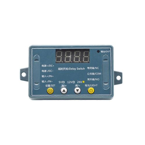 DC 24V 10A Module de relais temporisé réglable 32 modes LED Déclencheur de minuterie numérique Contrôle de la minuterie Sw