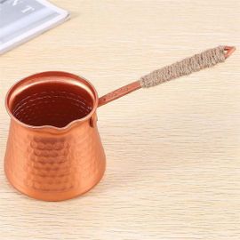 Cafetière Cafetière Moka Pot 3 Personnes 200 Ml Cuivre Fait À La Main De Haute Qualité Cadeau Décoratif Acce
