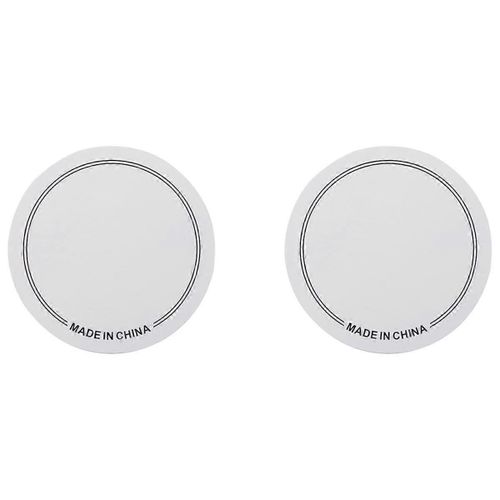 Patch De Grosse Caisse,Accessoires D¿Instrument De Percussion De Tambour De Peau De Tambour,Patchs De Grosse Caisse Blanc 11 X 11cm