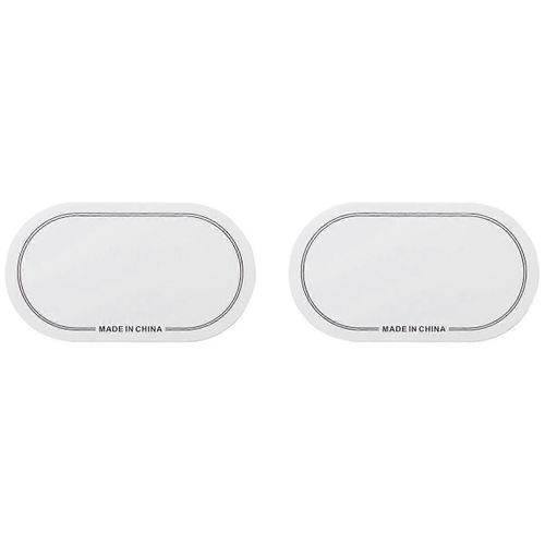 Patch De Grosse Caisse,Accessoires D¿Instrument De Percussion De Tambour De Peau De Tambour,Patchs De Grosse Caisse Blanc 10 X 18cm