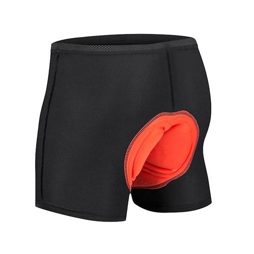 Sous-Vêtements De Cyclisme Pour Hommes Silicone Vélo Mountain Bike Short Sous-Vêtements De Sport De Cyclisme Collants Respirants Rouge Xl