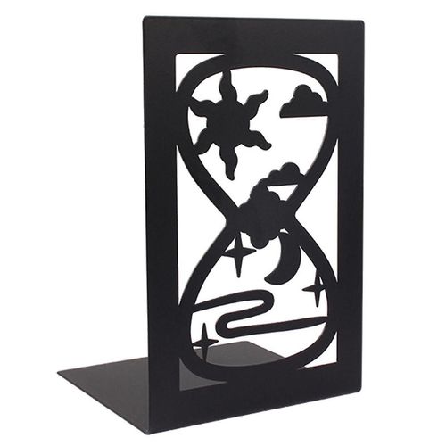 F-serre-livres décoratifs évidés pour Art sablier Design métal livre Stan