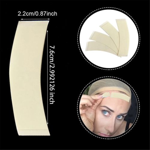 108 Pc/Lot Forte Perruque Double Face Bande Forte Adhésive Système De Cheveux Bandes D¿Extension Imperméable À L¿Eau Pour Toupets/Dentelle Perruque Film
