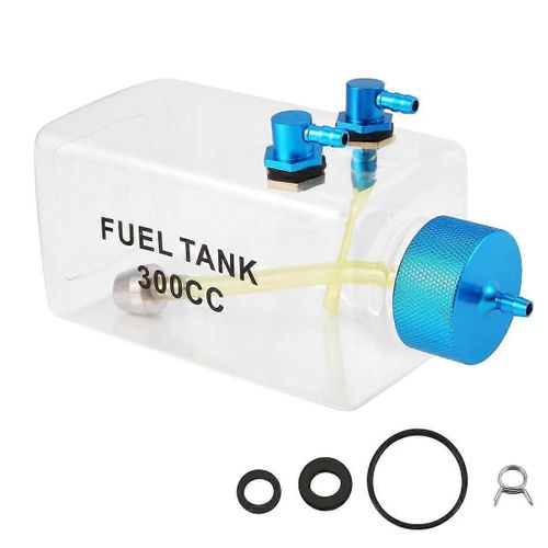 Bouteille En Plastique Transparente Pour Essence 300cc Cnc Pour Avion À Gaz Rc Et Nitro