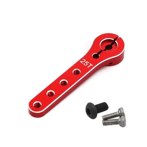 56mm 25t Métal Servo Bras Extension Servo Corne Pour 1/10 Rc Crawler Voiture Bateau Futaba Axial Scx10 Pièces
