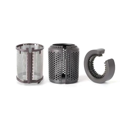 Filtre intérieur de sèche-cheveux + cage de filtre extérieure pour les modèles de sèche-cheveux HD01 HD03 HD08, avec nettoyage du filtre