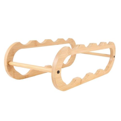 Étagère À Vin En Bois Étagère De Rangement De Comptoir Pour Garde-Manger De Cuisine Supports De Décoration De Bar Accessoires De Vin Bois Clair