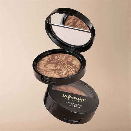 Fond De Teint Mat Cuit Au Four, Contrôle Du Sébum Correcteur De Couleur Fond De Teint En Poudre Mat Naturel 2 Moyen 