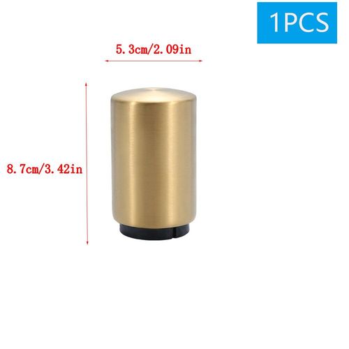 1/2pcs Automatique Ouvre-Bouteille De Bière Aimant Ouvre-Bière En Acier Inoxydable Appuyez Ouvreur Vin Soude Ouvre-Bouchon Cuisine Accessoire Commerce De Gros - Type Gold 1pcs