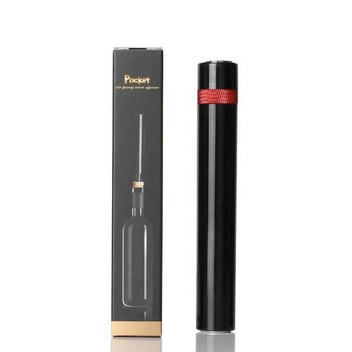 Ouvre-Bouteille De Vin De Pompe À Air Décapsuleur En Acier Inoxydable Décapant De Liège Pression D'air Tire-Bouchon Outils De Cuisine Accessoire De Bar - Type Rouge
