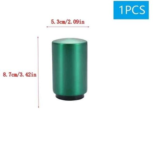 Ouvre-Bouteille De Bière À Pression Supérieure,Presse Automatique,Sans Trace,Soda,Ouvre-Bouteille De Vin,Aimant En Acier Inoxydable,Outil De Cuisine - Type Green 1pcs