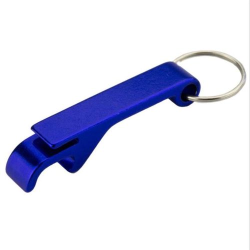 Ouvre-Bouteille De Bière Portable En Aluminium,Porte-Clés,Poche 4 En 1,6 Couleurs,Cadeaux De Ixde Mariage - Type Bleu