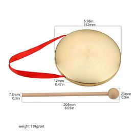 Instrument De Percussion Pratique De Gong De Gong Pour La Fête De Fête De L¿École