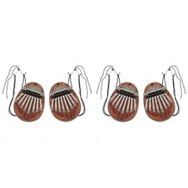 4pcs Kalimba Pouce Piano 8 Touches Mini Pouce Piano Doigt Piano Mini Kalimba Pouce Piano Pour Enfant Adulte