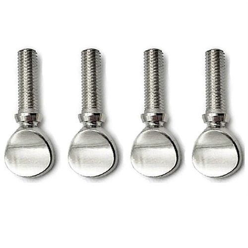 4pcs Sax Neck Vis Vis De Serrage Compatible Avec Saxophone Saxophone Accessoire Clarinette Basse (Argent)