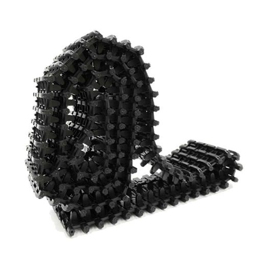 Piste En Plastique Pour Amortir Le Modèle De Voiture Intelligente Robotique, Chaîne Pour Véhicule À Chenilles Clawler Track-Type Tank