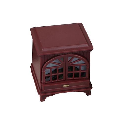 1/12 Miniature Cheminée Mini Feu Européen Place Modle Jouets Meubles Faire Semblant Jouer Maison De Poupée Déco