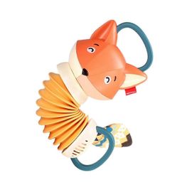 Instruments De Musique Accordéon Accordéon En Plastique - Mignon Petit Renard En Forme De Jouet Concertina