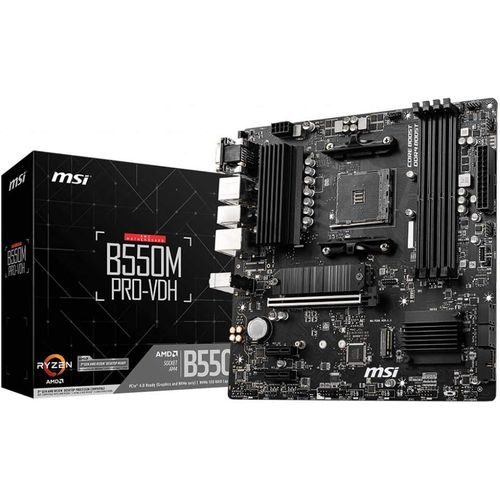B550M Pro-Vdh Carte Mère Amd B550 Emplacement Am4 Micro Atx