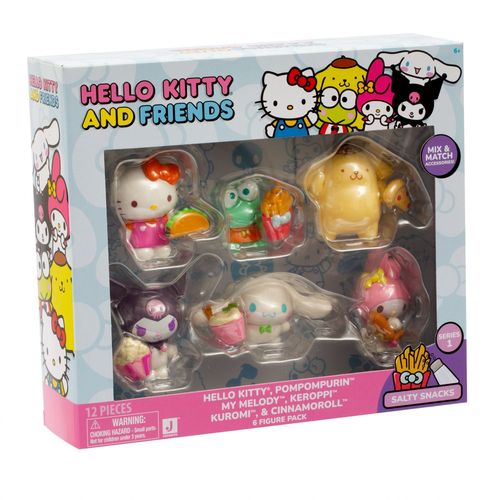 Hello Kitty Hello Kitty - Coffret De 6 Personnages De 5 Cm
