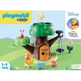 Playmobil 123 71316 - Disney Winnie L'ourson Et Porcinet Avec Cabane