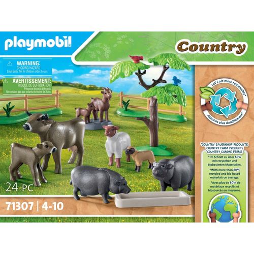 Playmobil Country 71307 - Animaux De La Ferme