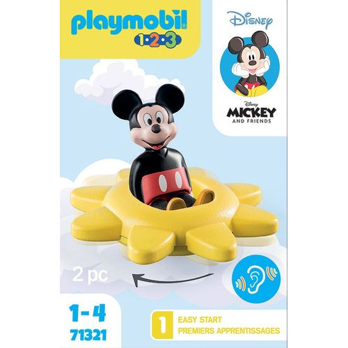 Playmobil 123 71321 - Disney Mickey Et Toupie Soleil