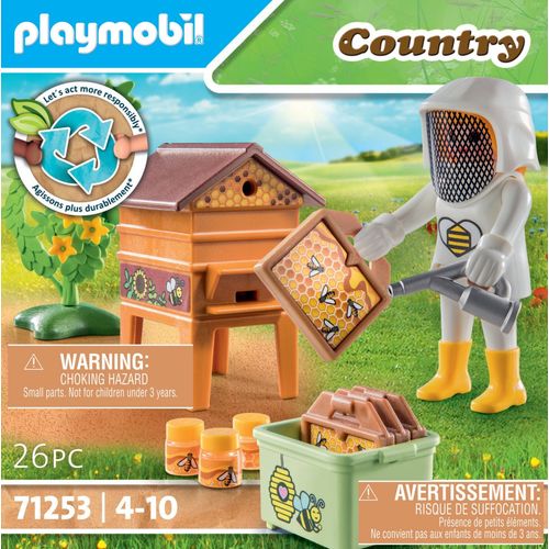 Playmobil Country 71253 - Apicultrice Avec Ruche