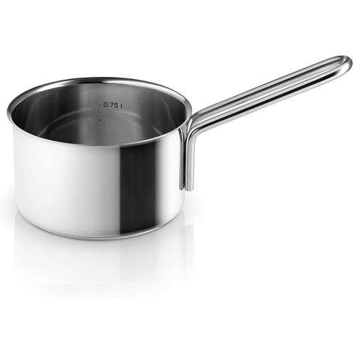 Eva Trio - Casserole En Acier Inoxydable - 1,1 L - 13 Cm - Idéale Pour Préparer De Petites Portions De Sauces Et De Bouillie Ou Pour Faire Fondre Du Beurre Et Du Chocolat - Acier Poli[X1141]