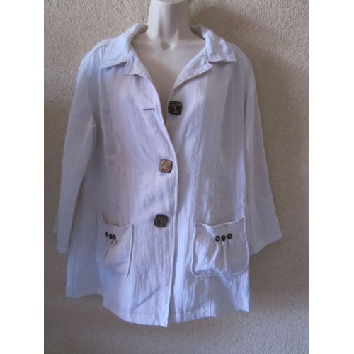 Veste Blanche Affinités T 44