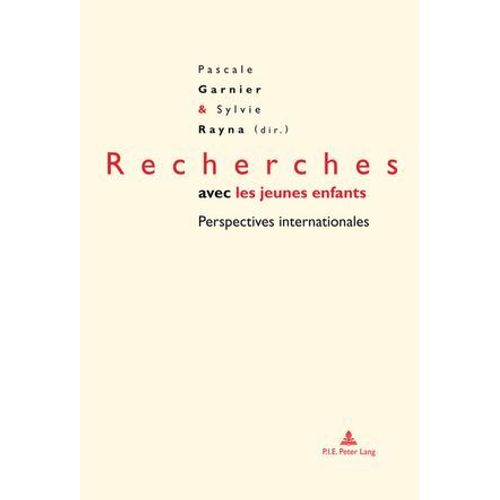 Recherches Avec Les Jeunes Enfants