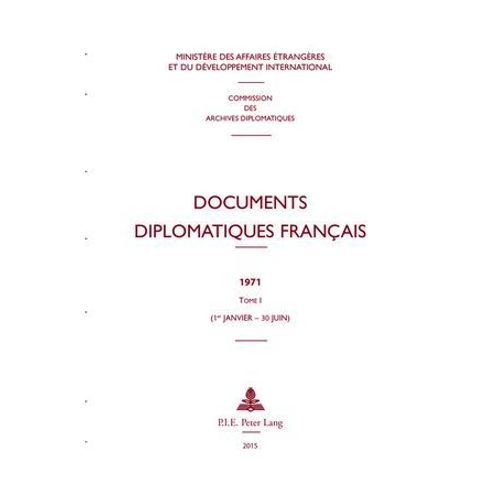 Documents Diplomatiques Français